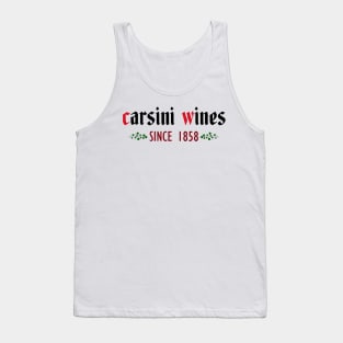 Carsini Wines. Since 1858 Tank Top